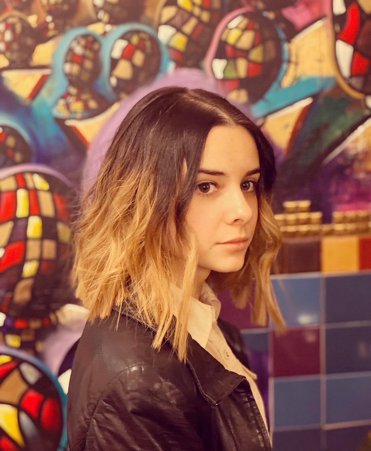 Dimensional balayage result by Olena