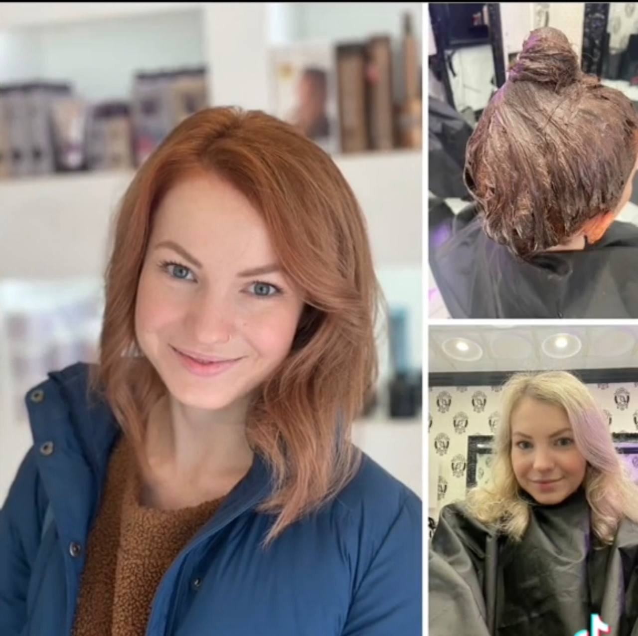 Warm copper color transformation